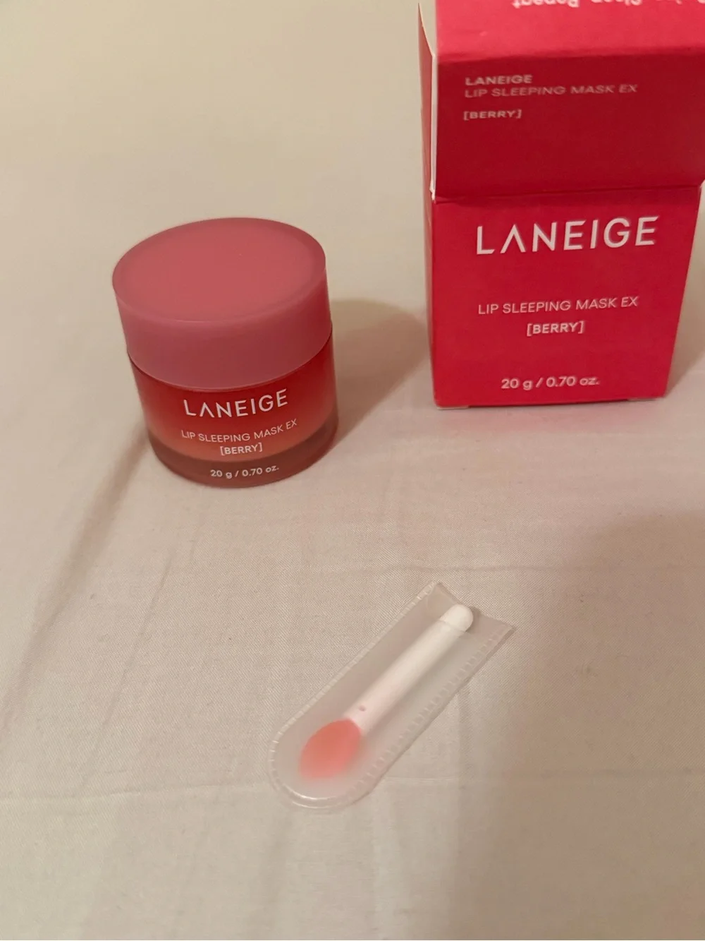 LANEIGE Lip Sleeping Mask EX - Berry Red Box